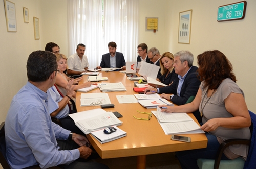 Miembros del Consejo de Administración de Metrotenerife. 